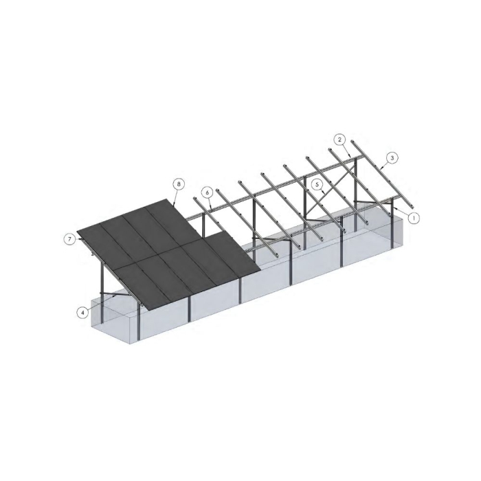 2'li Dikey Panel Kazık Çakma